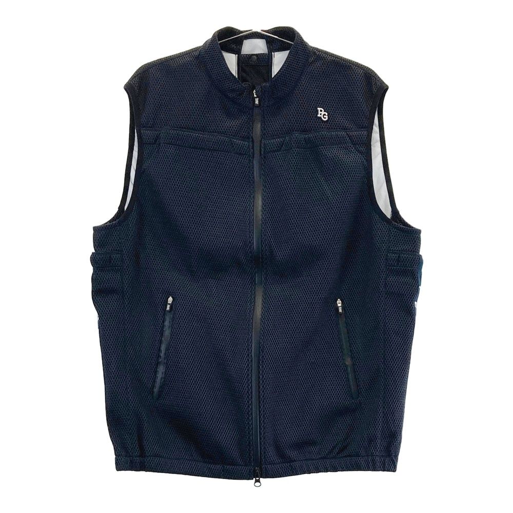 サイズ 6 PEARLY GATES パーリーゲイツ モデル 空調ベスト ネイビー系 ゴルフウェア メンズ ストスト