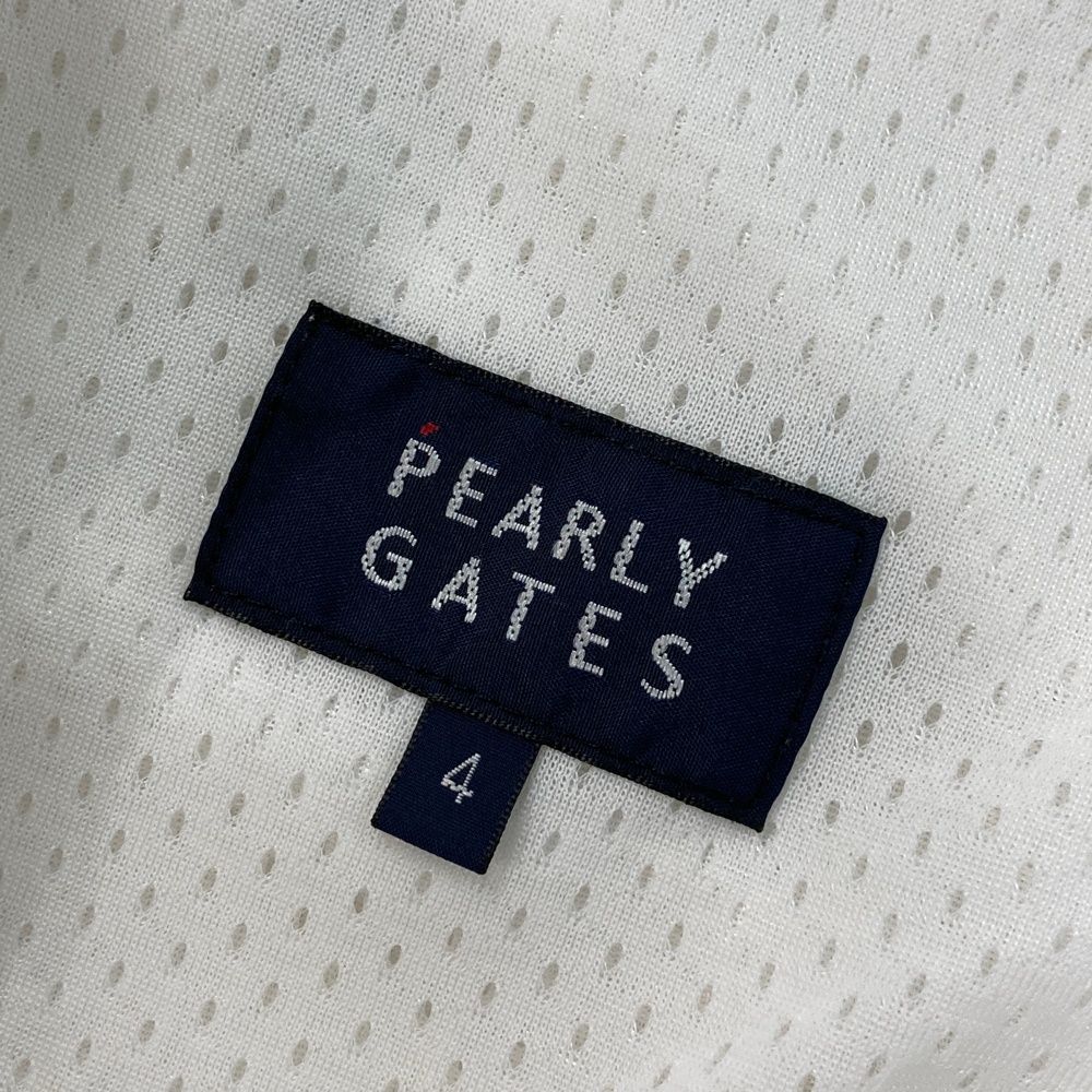 新品 2024年モデル パーリーゲイツ ハーフ ショート パンツ 4 黒 白 サイズ：4 PEARLY GATES パーリーゲイツ 2024年モデル ハーフパンツ