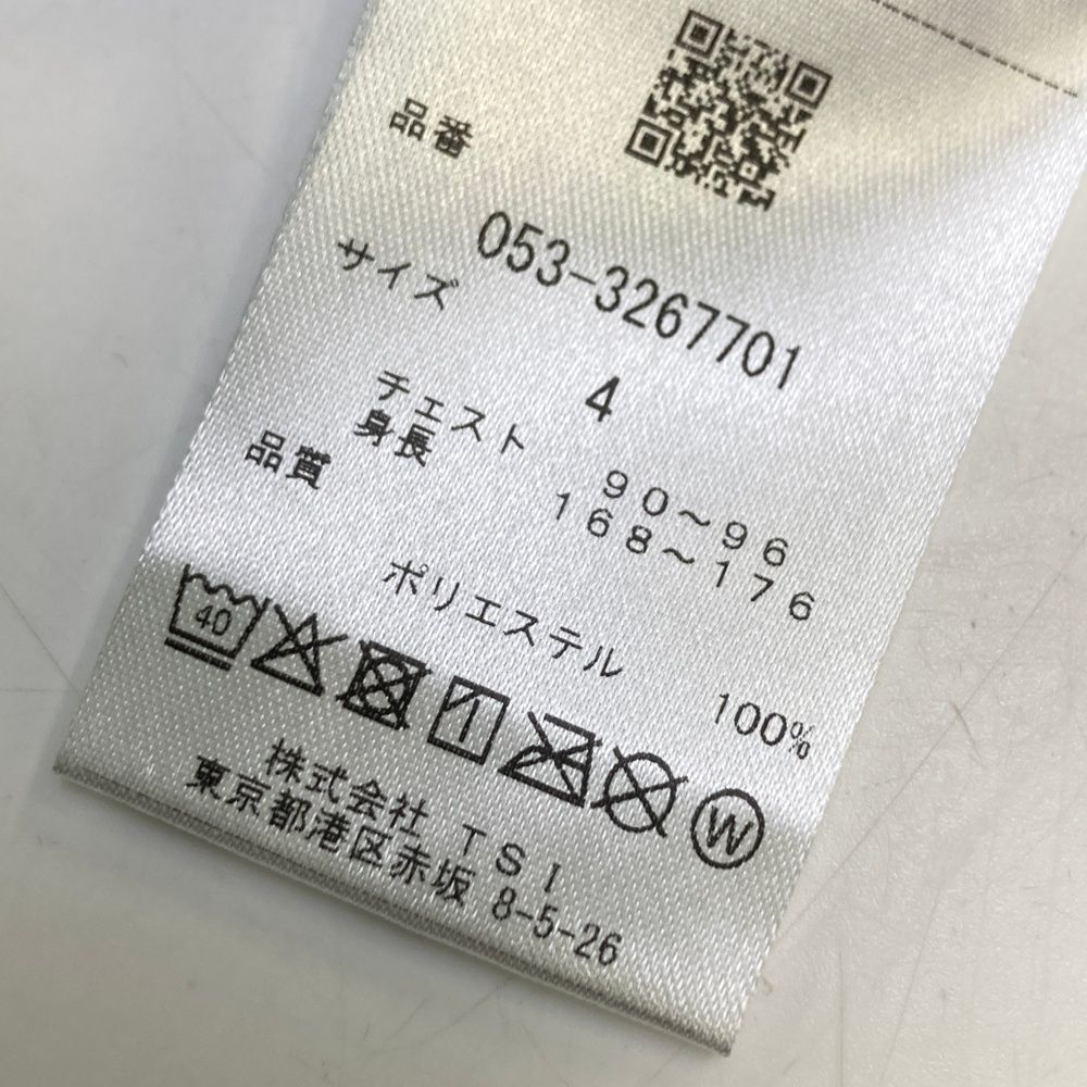 サイズ：4 PEARLY GATES パーリーゲイツ 2023年モデル ハイネック 半袖