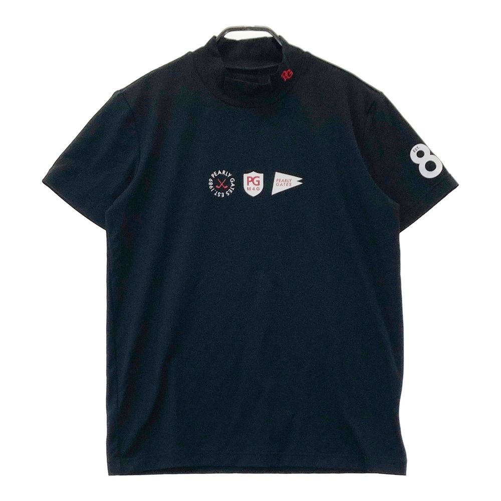 サイズ：4 PEARLY GATES パーリーゲイツ 2023年モデル ハイネック 半袖