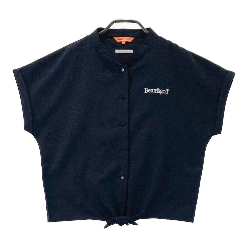 美品 BEAMS GOLF ビームス ゴルフ　半袖シャツ　Ｍ (ゴルフウェア) サイズ：M BEAMS GOLF ビームスゴルフ 2024年モデル 半袖シャツ 裾