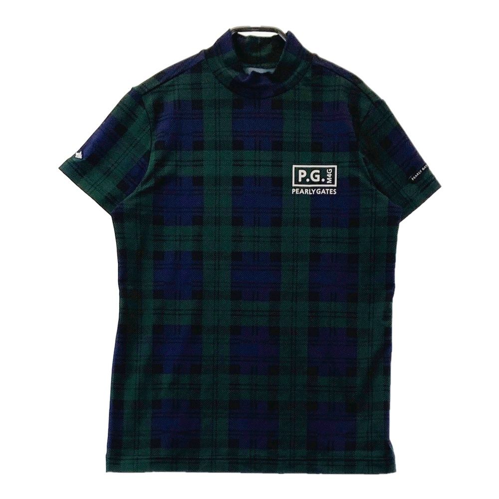 サイズ：1 PEARLY GATES パーリーゲイツ 2023年モデル ハイネック 半袖