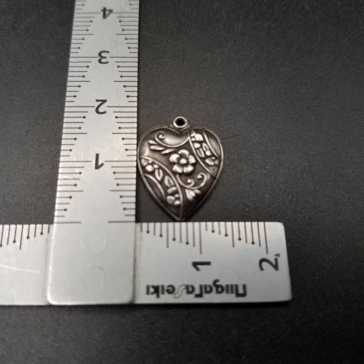 WWII期 ヴィンテージ スウィートハートジュエリー 勿忘草 925 シルバー WWII期 ヴィンテージ スウィートハートジュエリー アールヌーヴォー