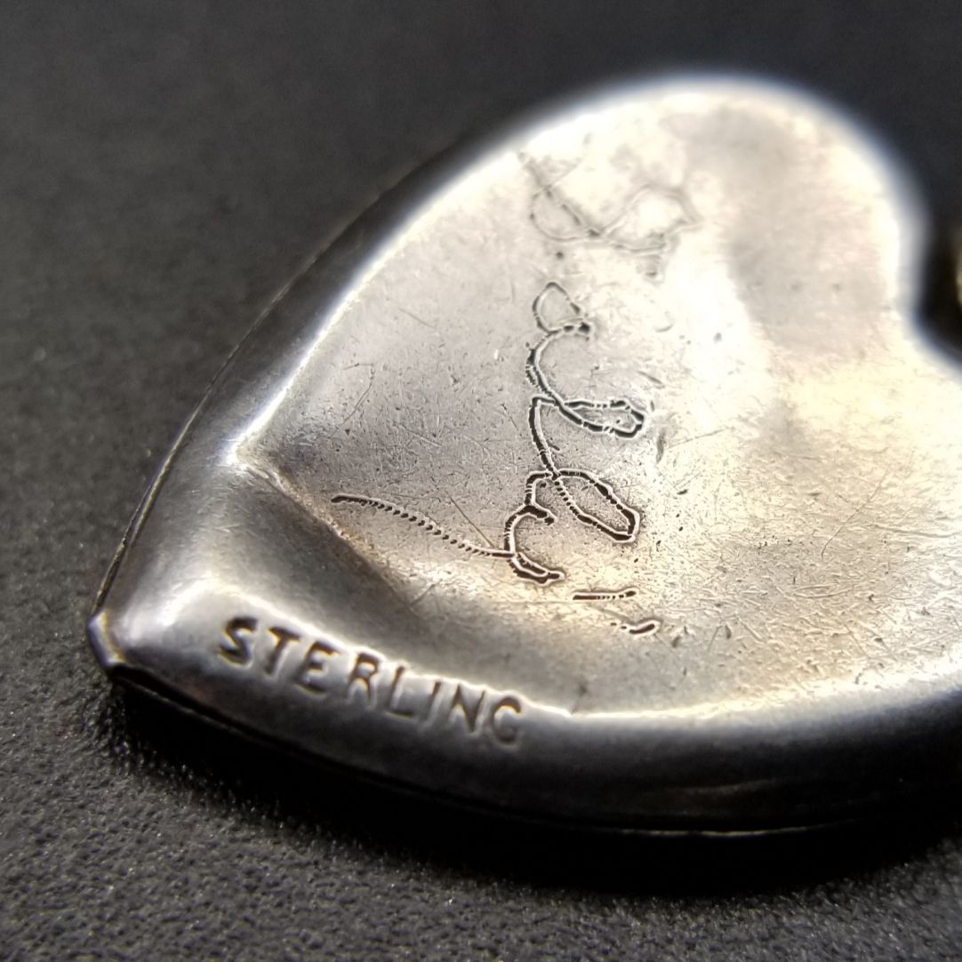 WWII期 ヴィンテージ スウィートハートジュエリー アールヌーヴォー