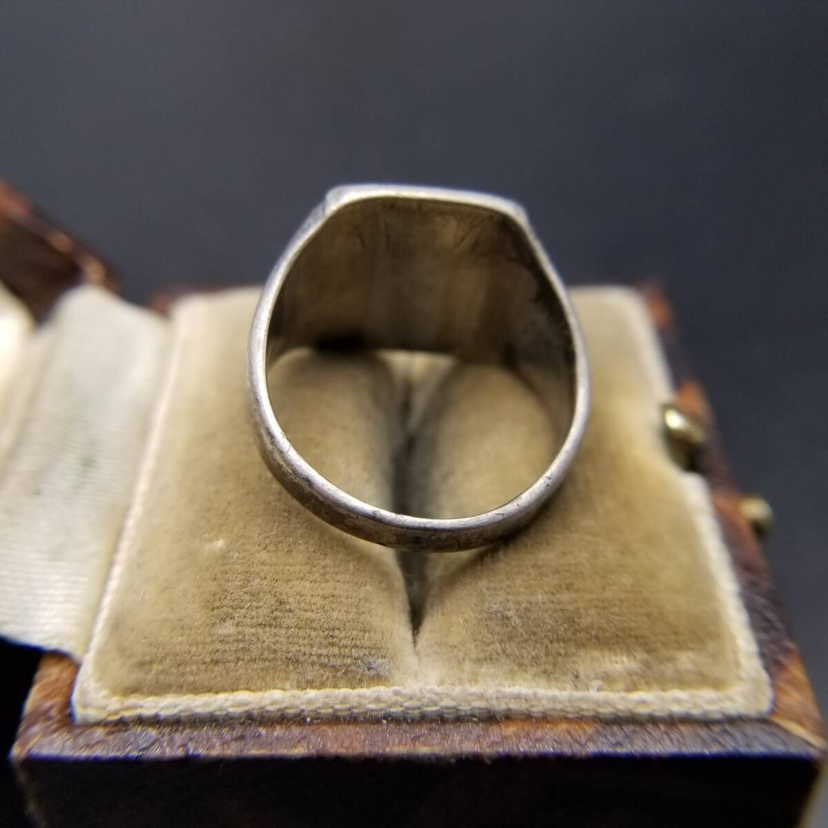 50'60's頃 Uncas社製 イニシャルレター M 925 シルバー ヴィンテージ