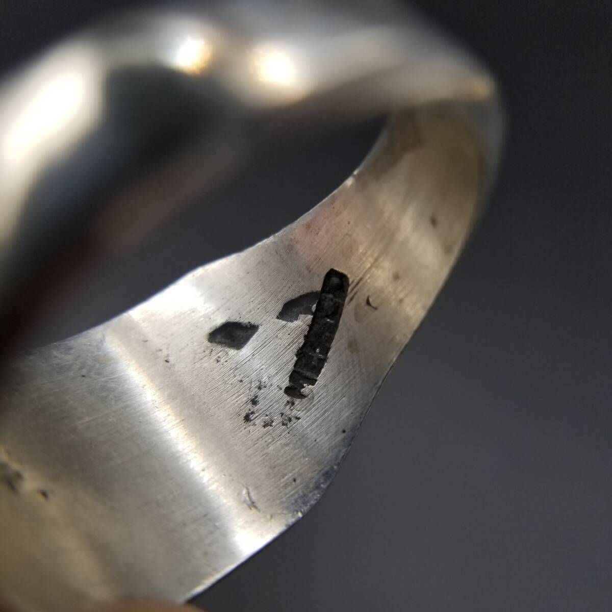 メキシコ MEXICO ビンテージ リング シルバー925 シグネット メキシコ製 シルバー925 マヤカレンダー シグネットリング 13.5号 24g