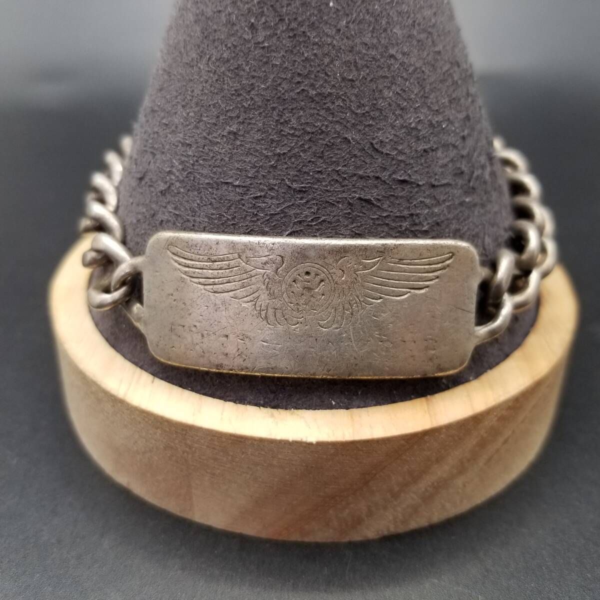 WWII期 US Navy イーグル紋章 925 シルバー ヴィンテージ ミリタ WWII