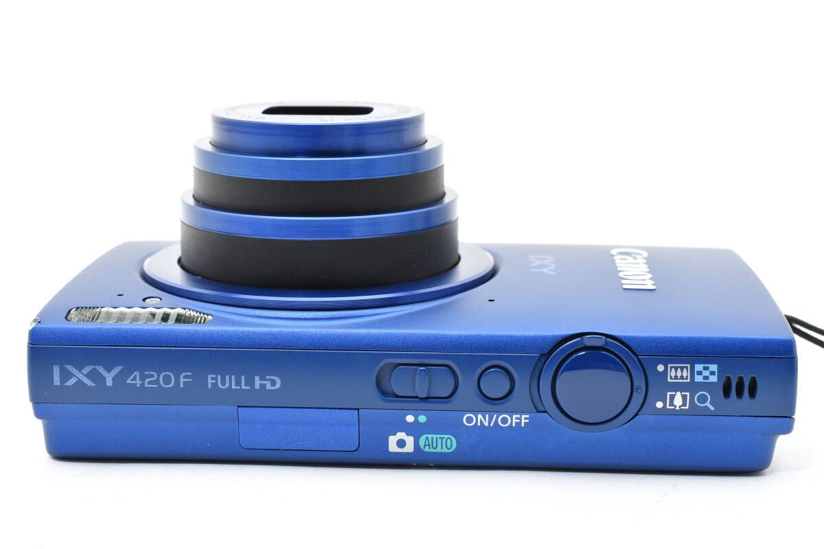 ☆美品☆キヤノン Canon IXY 420F ブルー☆ W1111＃3842 - メルカリ