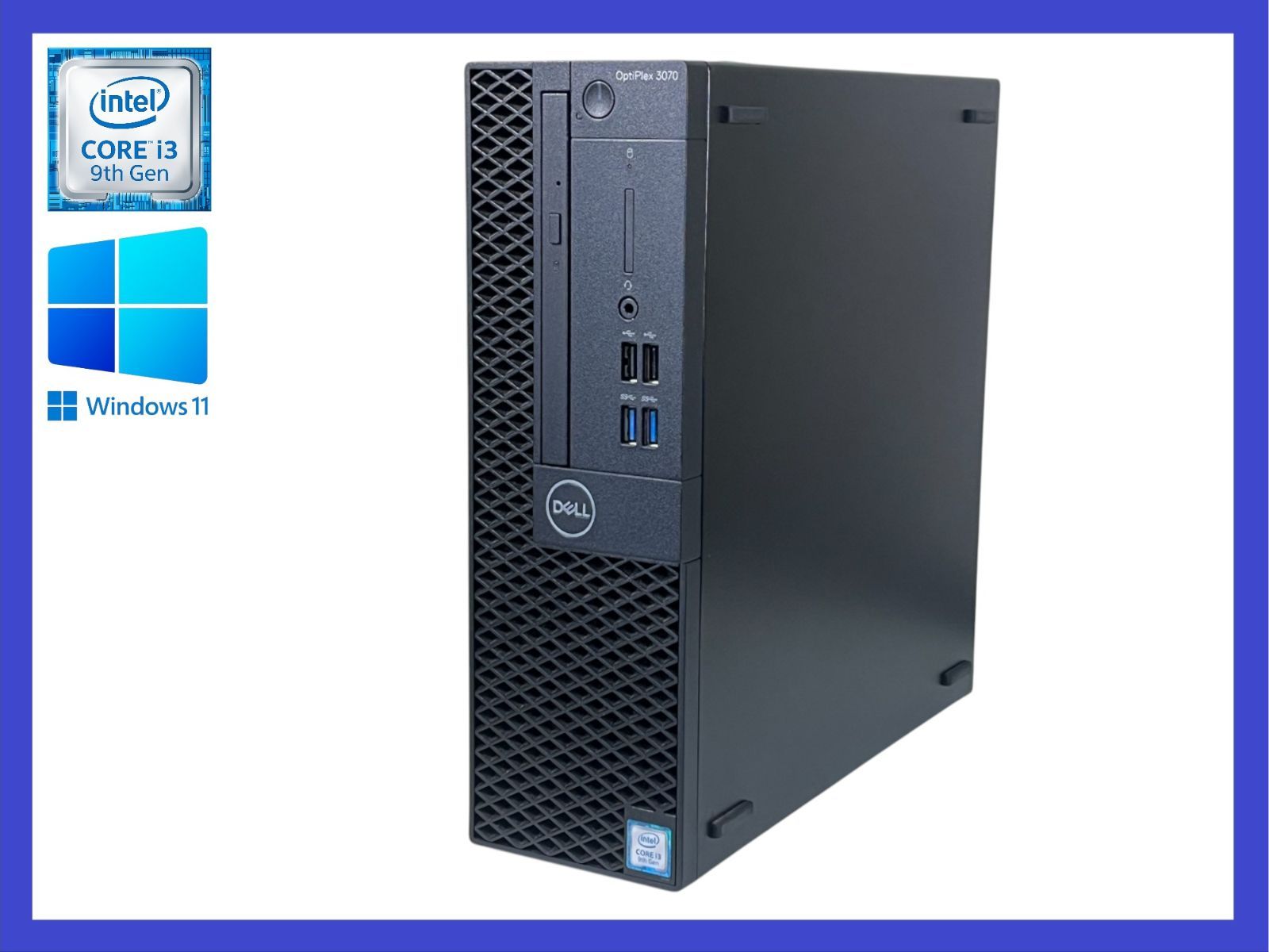 ☆Dell OptiPlex 3070 高性能CPU i3-9100(第9世代) HDD500GB/メモリ4GB