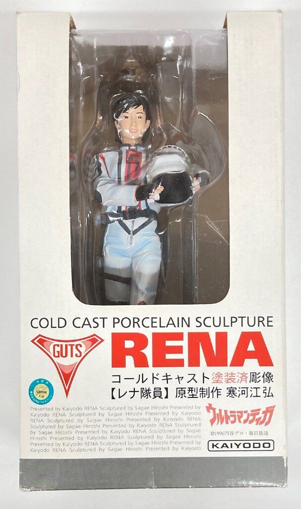 海洋堂 ウルトラマンティガ レナ隊員 コールドキャスト塗装済完成品