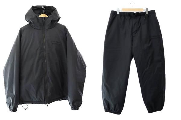 ザエンノイプロフェッショナル The ennoy Professional 24 AW Padded Jacket-Pants スタイリスト私物 パデッド 中綿 ジャケット パンツ セットアップ L 黒ブラック ブランド古着ベクトル 251204