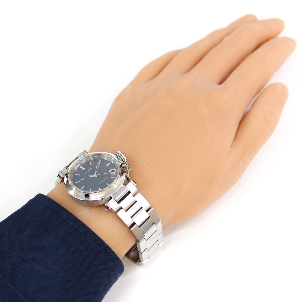 カルティエ パシャC 腕時計 時計 ステンレススチール 2324 自動巻き