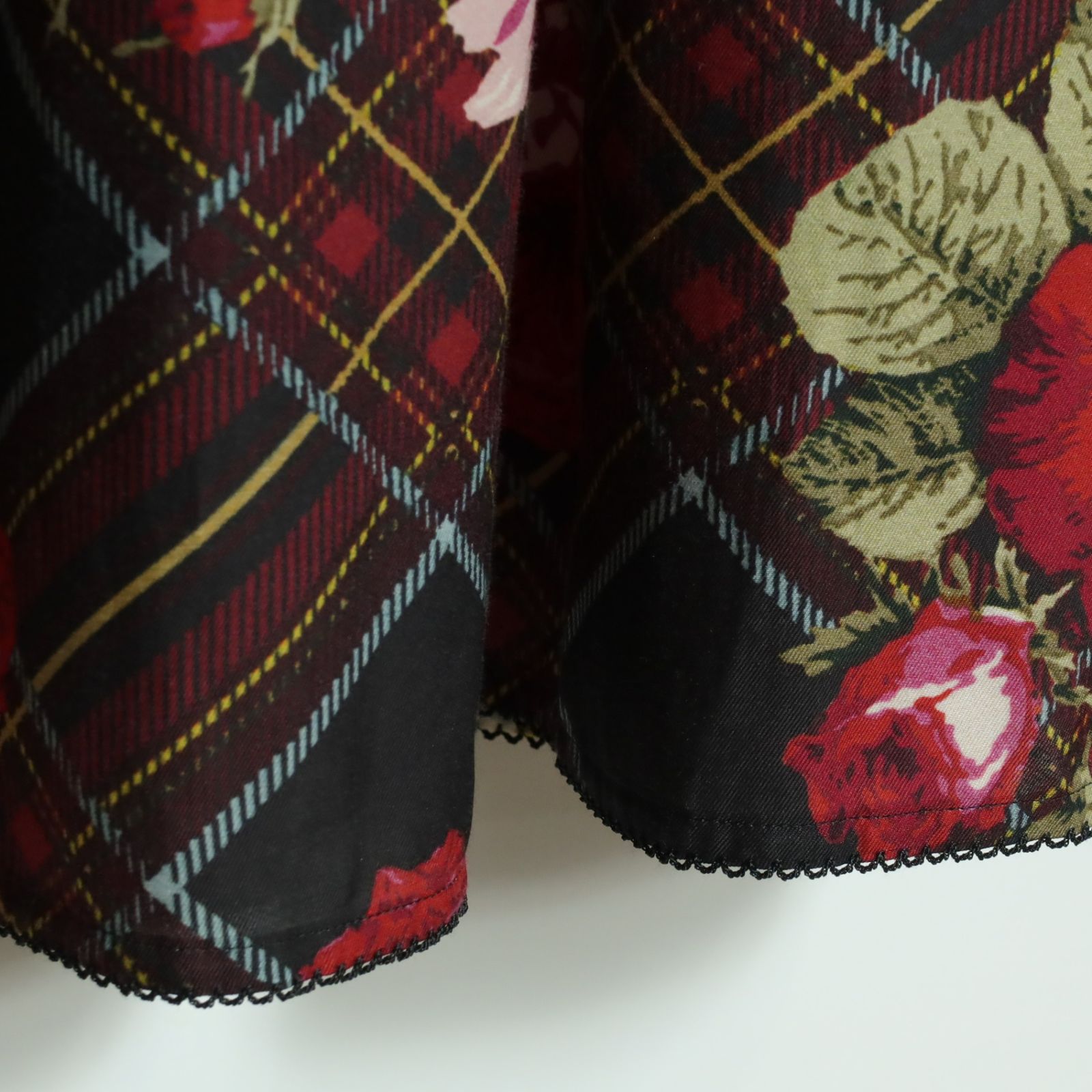 極美品】インゲボルグ☆華やか♪タック入りワンピース サイズ11 薄  