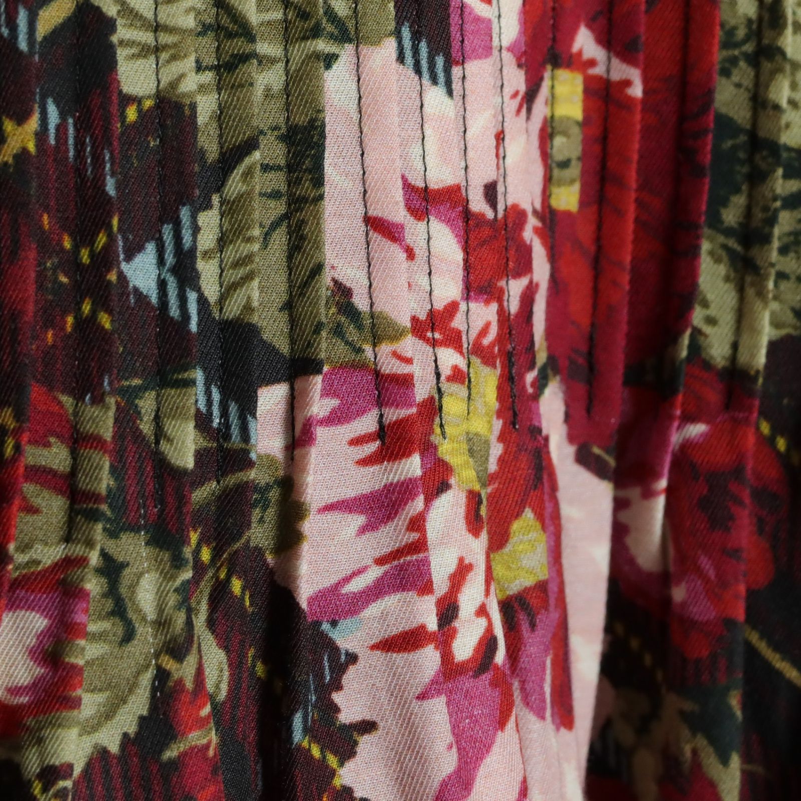 極美品】インゲボルグ☆華やか♪タック入りワンピース サイズ11 薄  