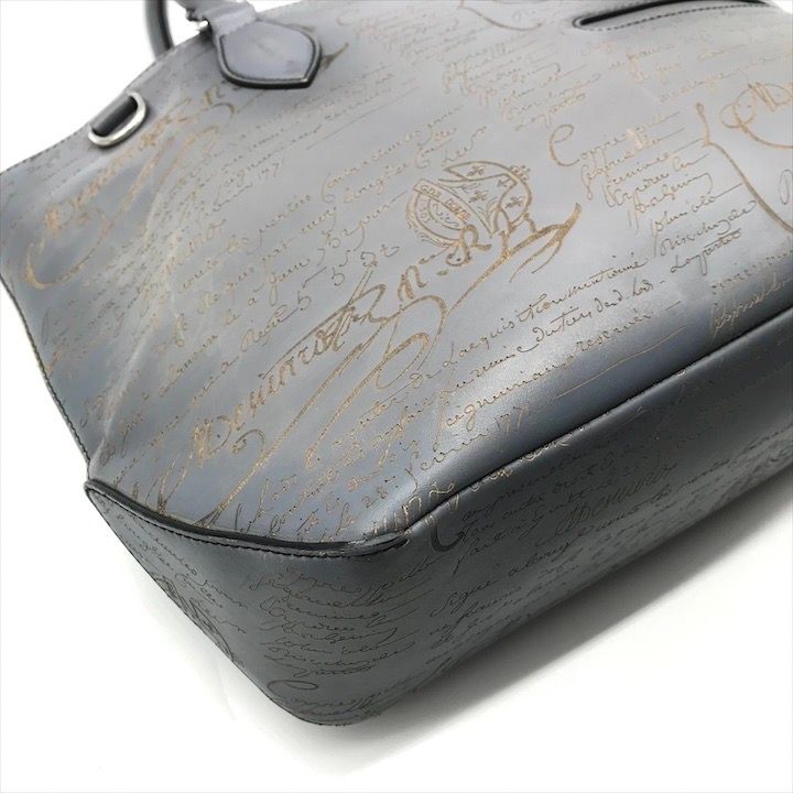 良品 Berluti ベルルッティ カリグラフィ トゥジュール トート バッグ