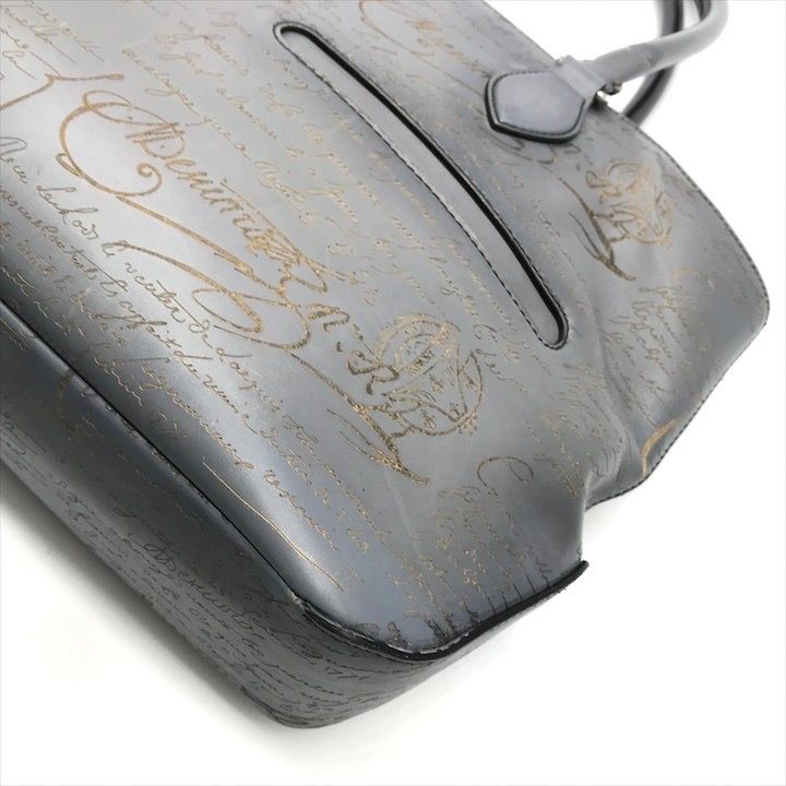 良品 Berluti ベルルッティ カリグラフィ トゥジュール トート バッグ