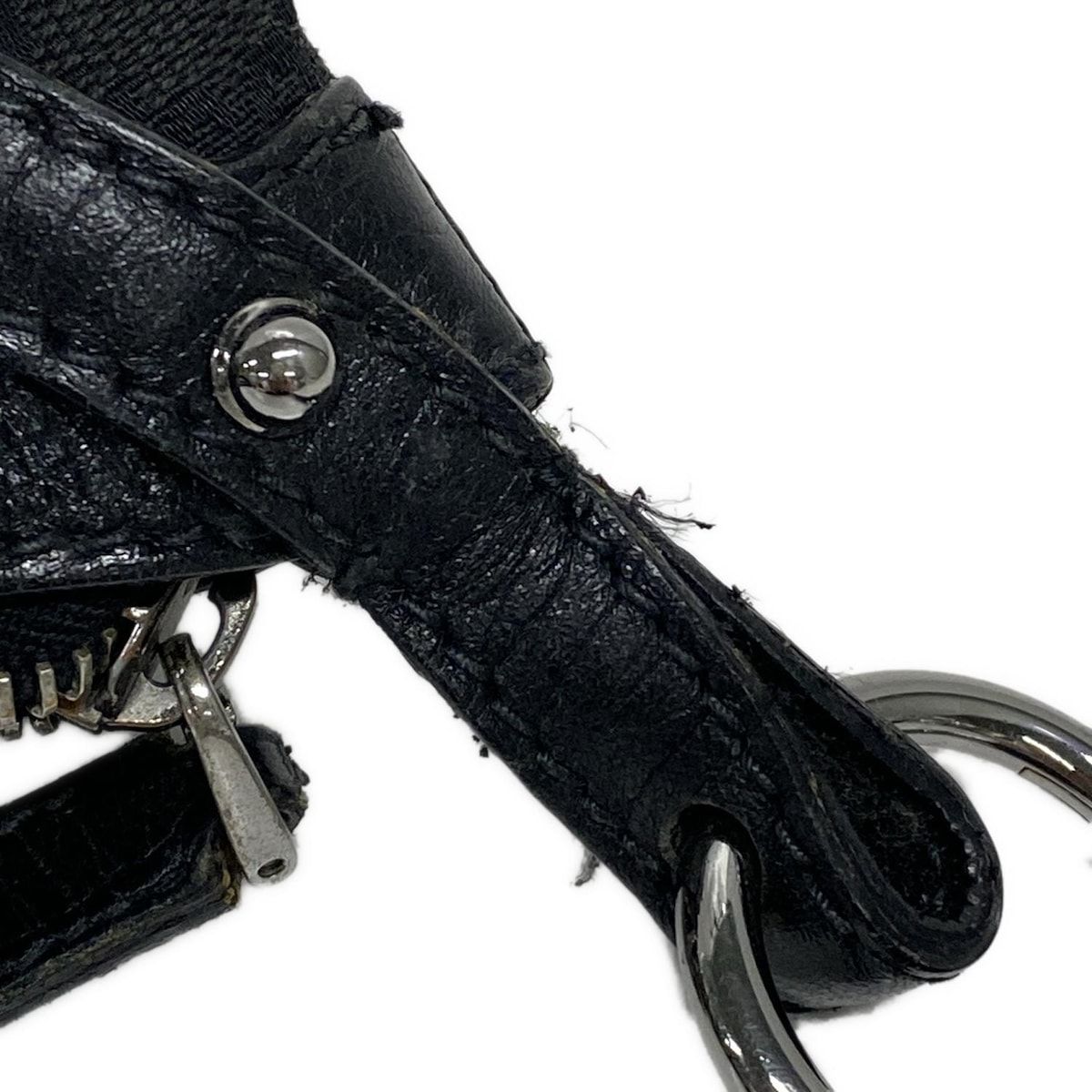 GUCCI(グッチ) ショルダーバッグ ホースビット/GG柄 114890 黒 レザー