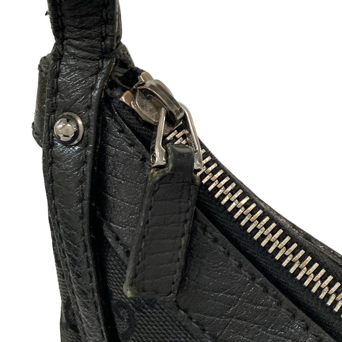 GUCCI(グッチ) ショルダーバッグ ホースビット/GG柄 114890 黒 レザー