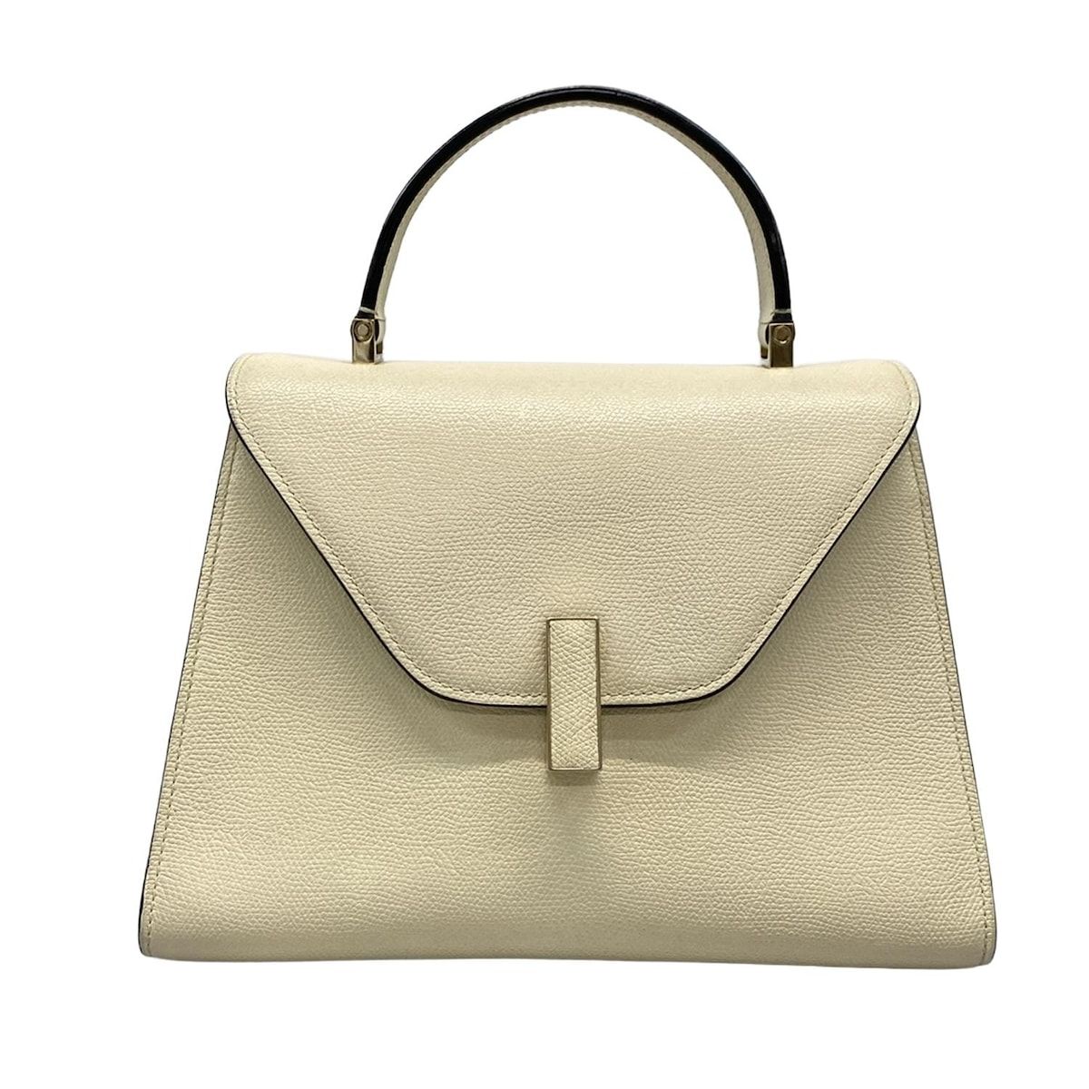 Valextra ヴァレクストラ ハンドバッグ ミディアム イジィデ アイボリー