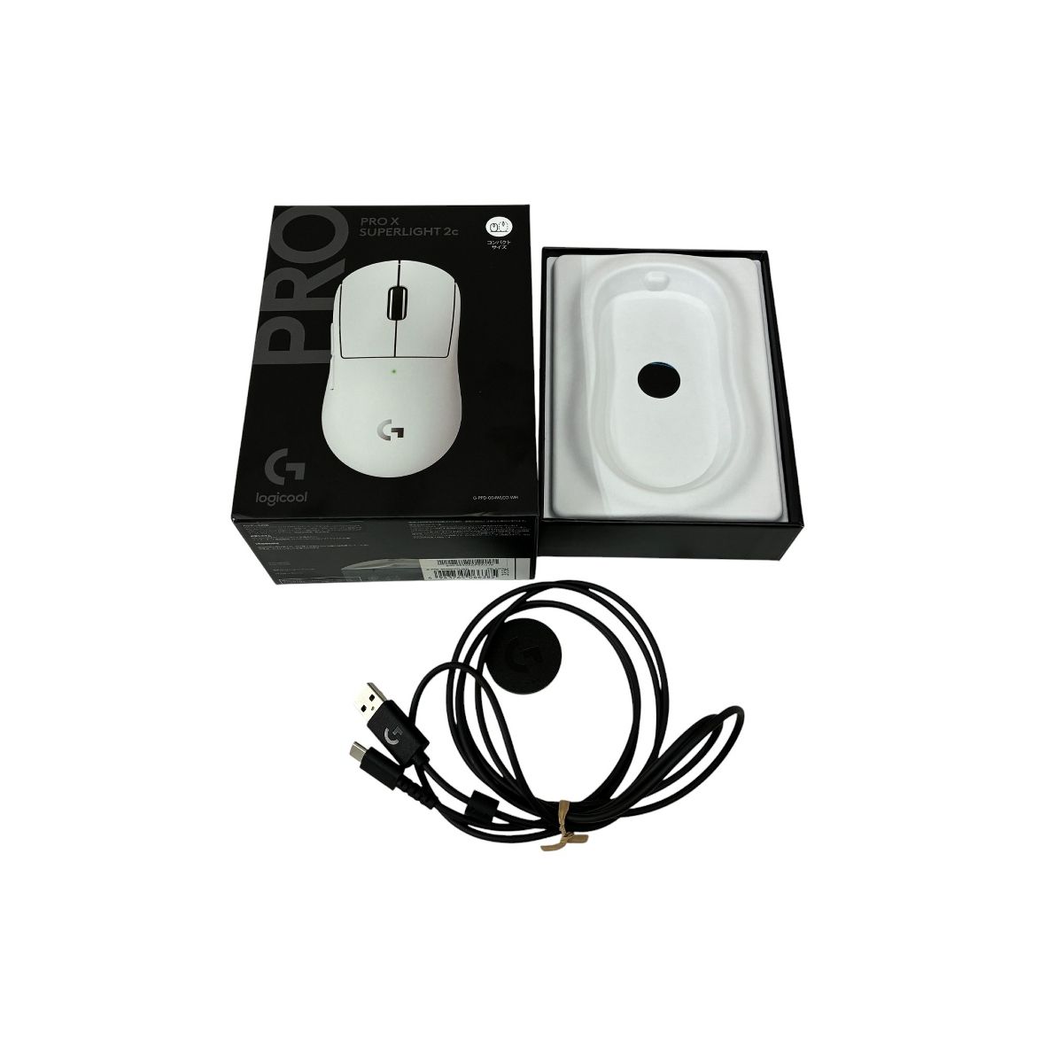 Logicool G ロジクール PRO X 2 C G-PPD-004 WLCO-WH ゲーミングマウス ワイヤレス レシーバーなし