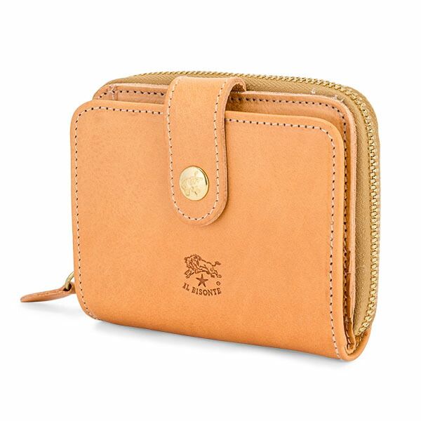 【未使用品】イルビゾンテ 二つ折り財布 C0960 PORTAFOGLIO 新品】 イルビゾンテ Il Bisonte 財布 二つ折り財布 C0960 P