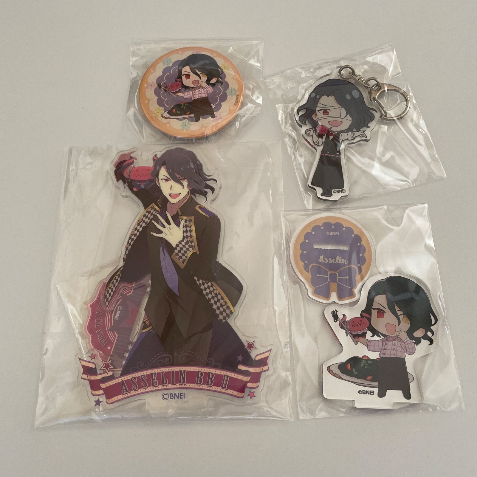 アスラン=ベルゼビュートⅡ世 アイドルマスターSideM アクスタほか計4