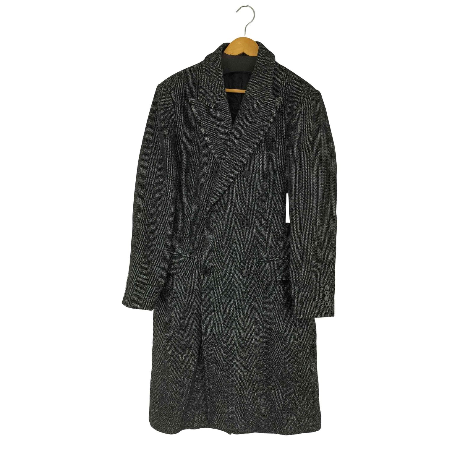 ZARA ダブルブレスト チェスターコート ザラ ZARA ダブルブレストチェスターコート メンズ import：M