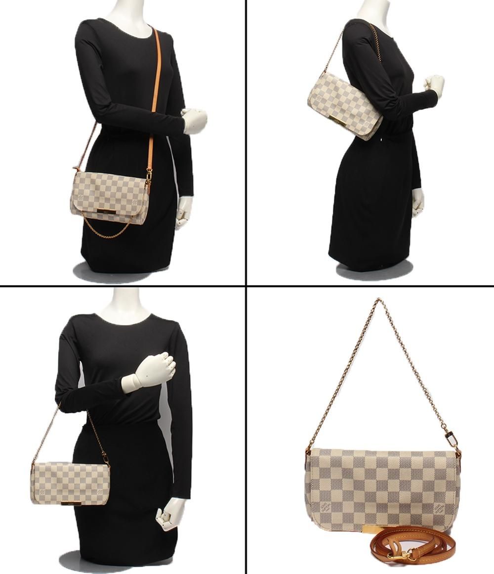 ルイ・ヴィトン 2wayショルダーバッグ ハンドバッグ ダミエアズール