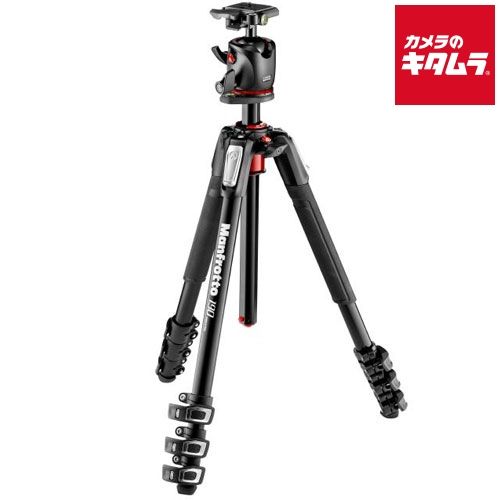 マンフロット BHQ 2 190 プロアルミニウム三脚4段 Q 2付きボール雲台セット