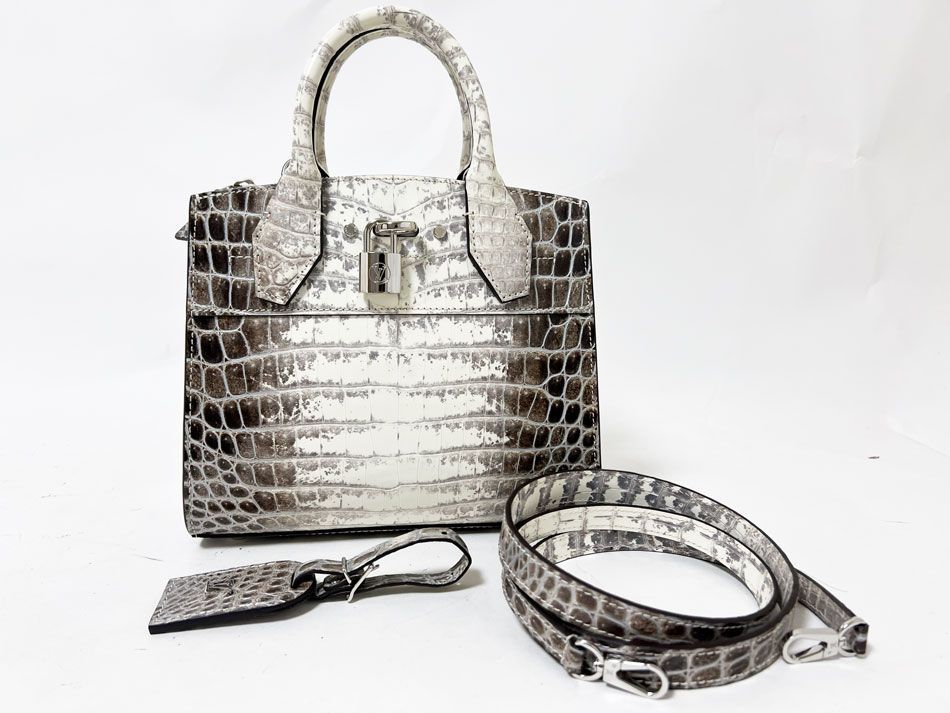 LOUIS VUITTON ルイヴィトン エキゾチックレザー クロコダイル シティ