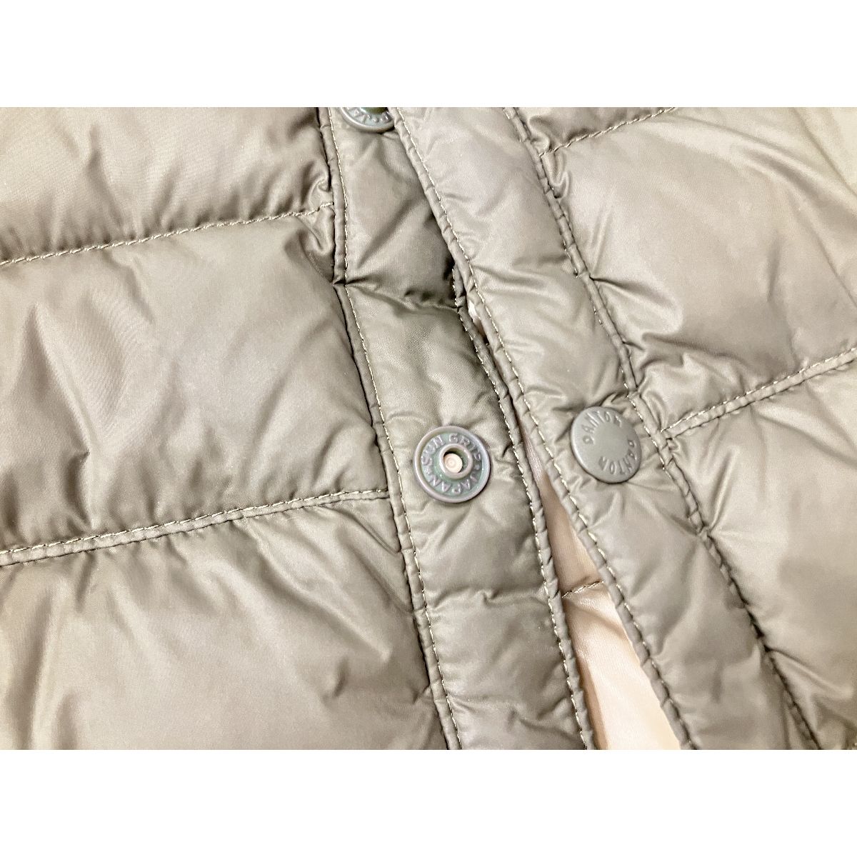 DANTON ダントン JD-8748 サイズ 36 ブラック系 インナーダウン カーキ