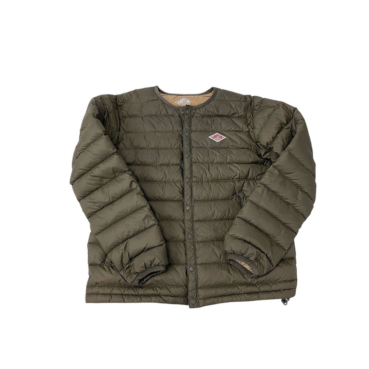 DANTON ダントン JD-8748 サイズ 36 ブラック系 インナーダウン カーキ