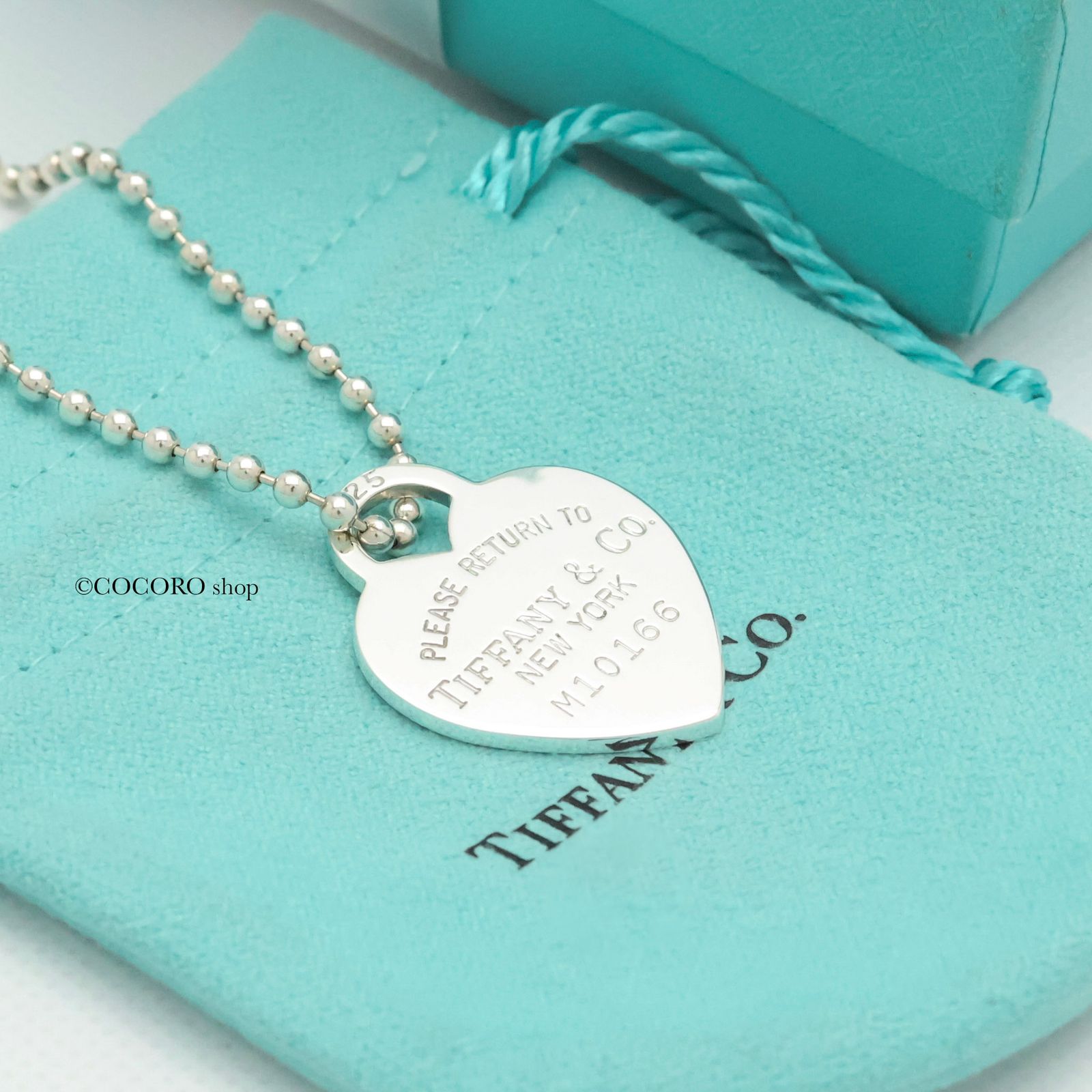 美品】ティファニー TIFFANY&Co. リターントゥ ティファニー ハート