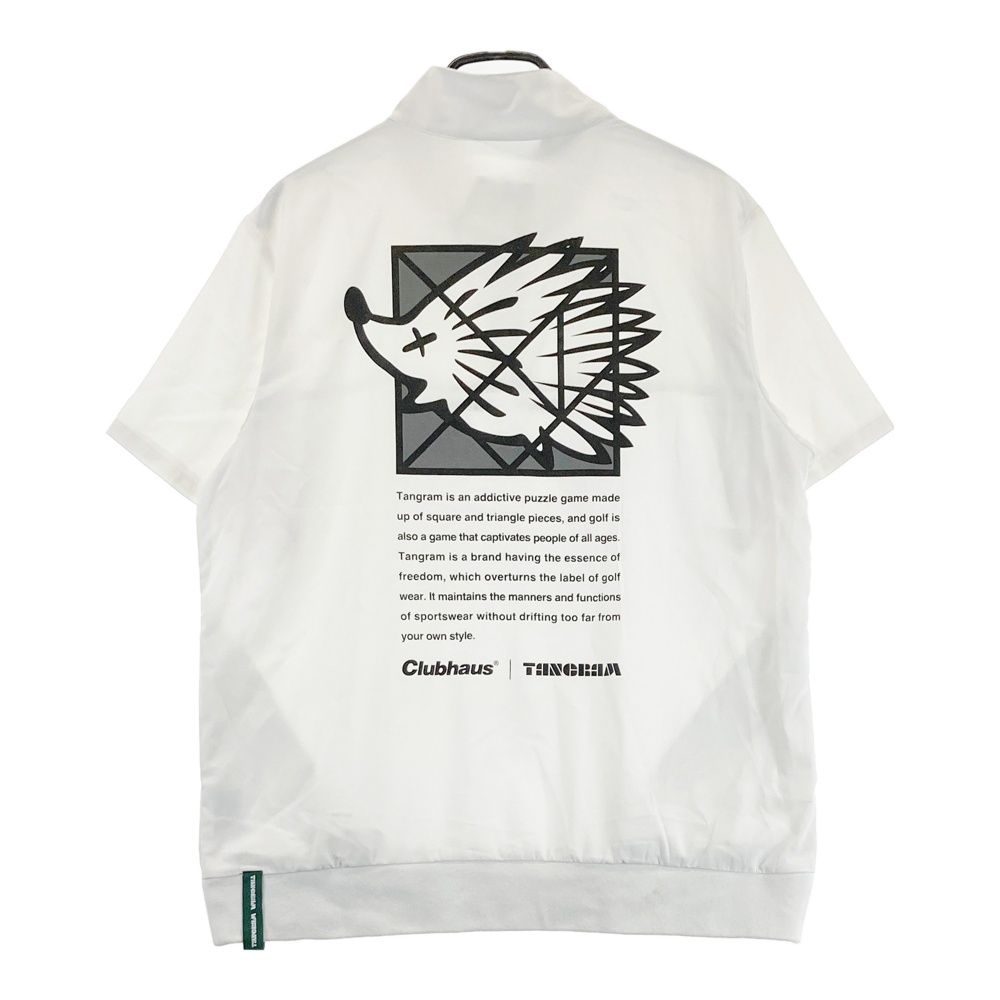 サイズ：S TANGRAM タングラム ×CLUBHAUS ハーフジップ ピステ