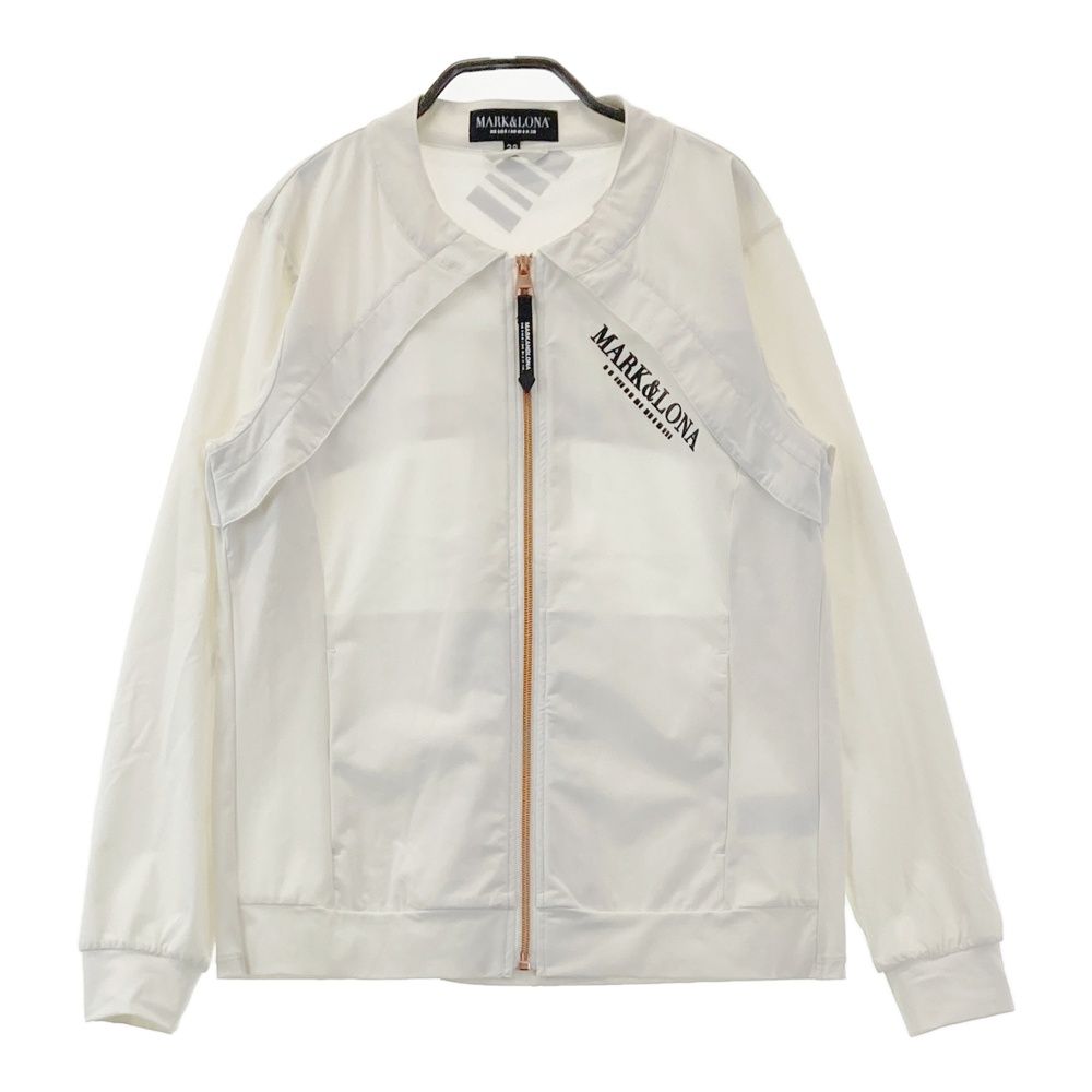 MARK&LONA ゴルフ　ホワイト ジャケット　レディース　サイズ38 サイズ：38 MARK&LONA マークアンドロナ 2023年 ジップジャケット