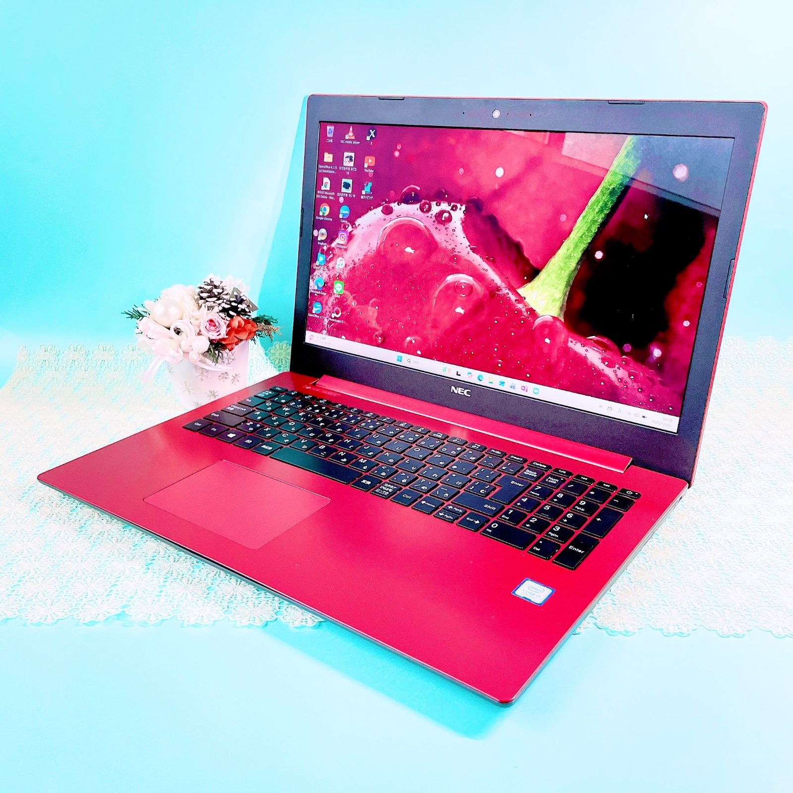 NEC Windows11✨️第8世代 Corei7✨薄型ノートパソコン✨️SSD256GB+ 