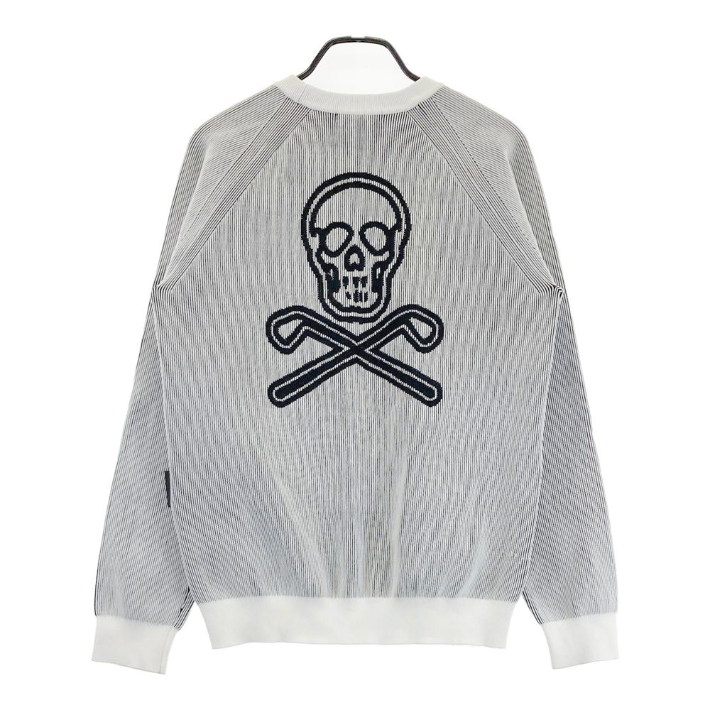 サイズ：48 MARK&LONA マークアンドロナ フロントロゴ 長袖ニット