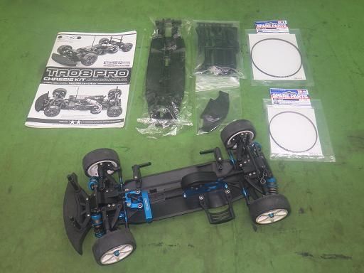 中古】TAMIYA タミヤ 1/10 ラジコン TA-08 PRO 四駆 シャーシ - メルカリ