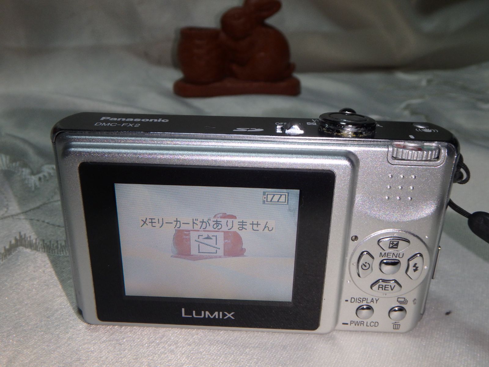 動作品 PANASONIC DMC-FX2 LUMIX デジタルカメラ - メルカリ