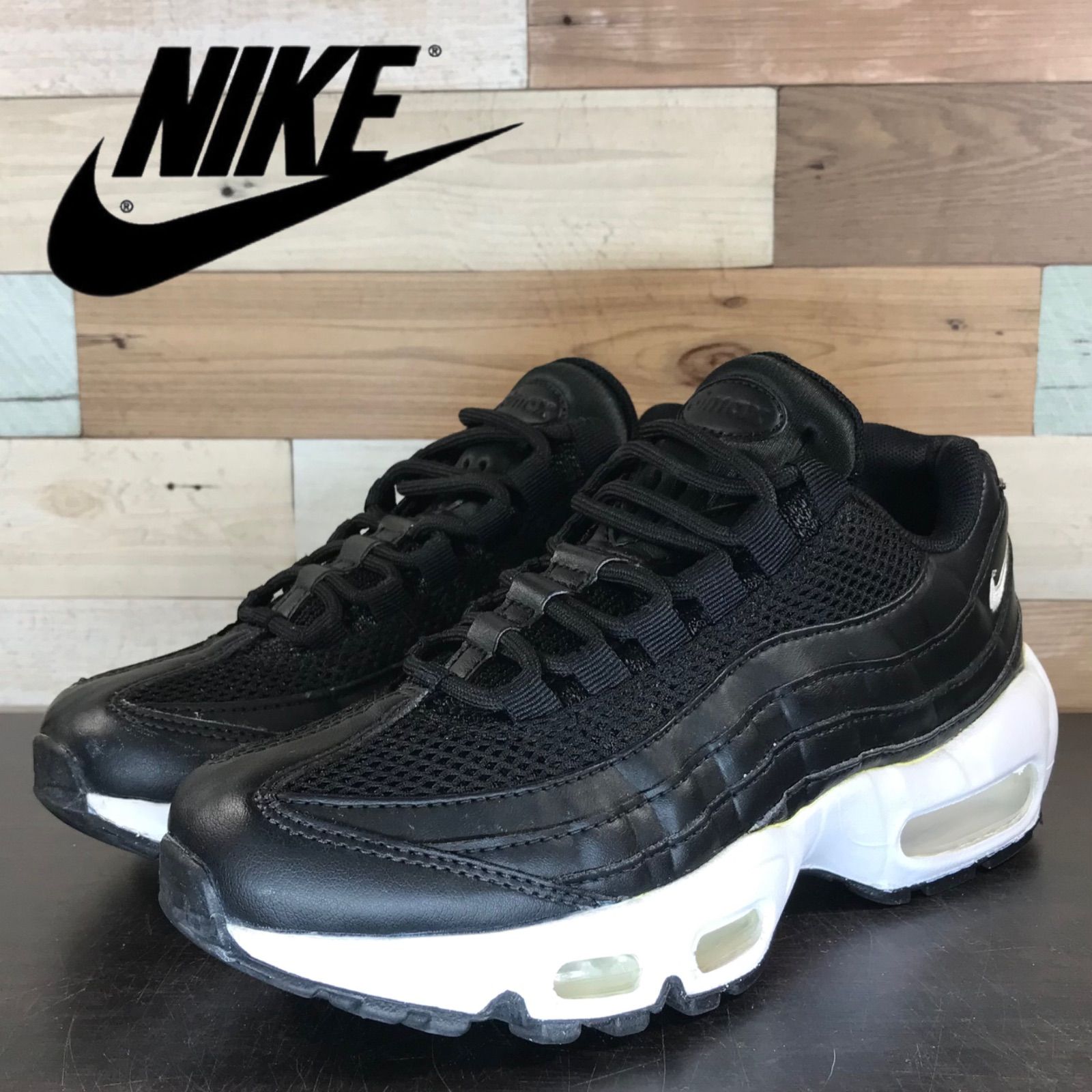 NIKE AIR MAX 95 ナイキ ウィメンズ エア マックス 95 23cm ブラック 