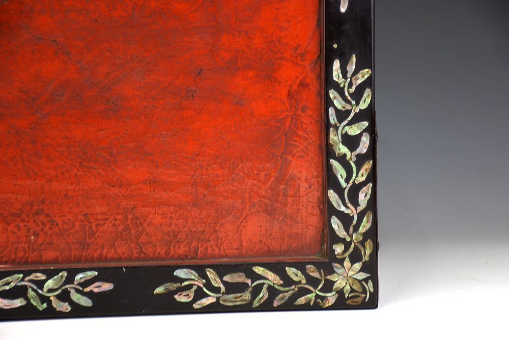 朝鮮美術　螺鈿　足付膳　折り畳み式　美品 蔵A5748】仏教古美術 螺鈿八足膳 段網 江戸初期 57.5cm - メルカリ