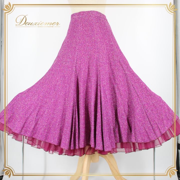 社交ダンス 衣装 スタンダード スカート レッスンウェア オール