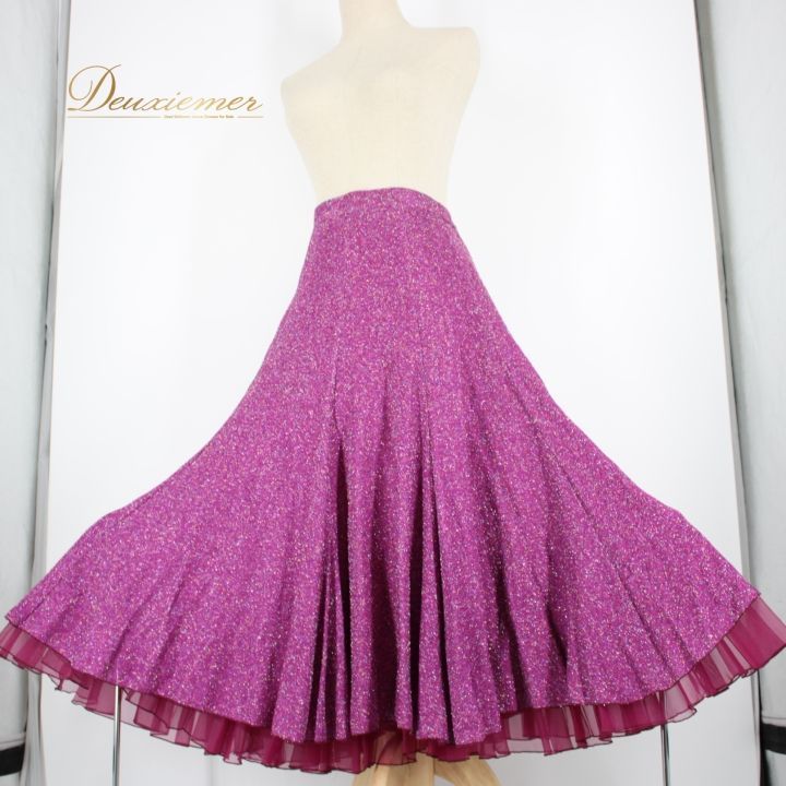 社交ダンス 衣装 スタンダード スカート レッスンウェア オール