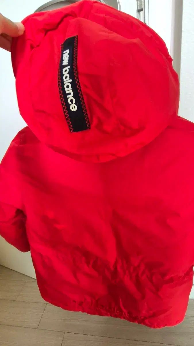 ニュー ンス キッズ 赤 ダウン アウター 130号