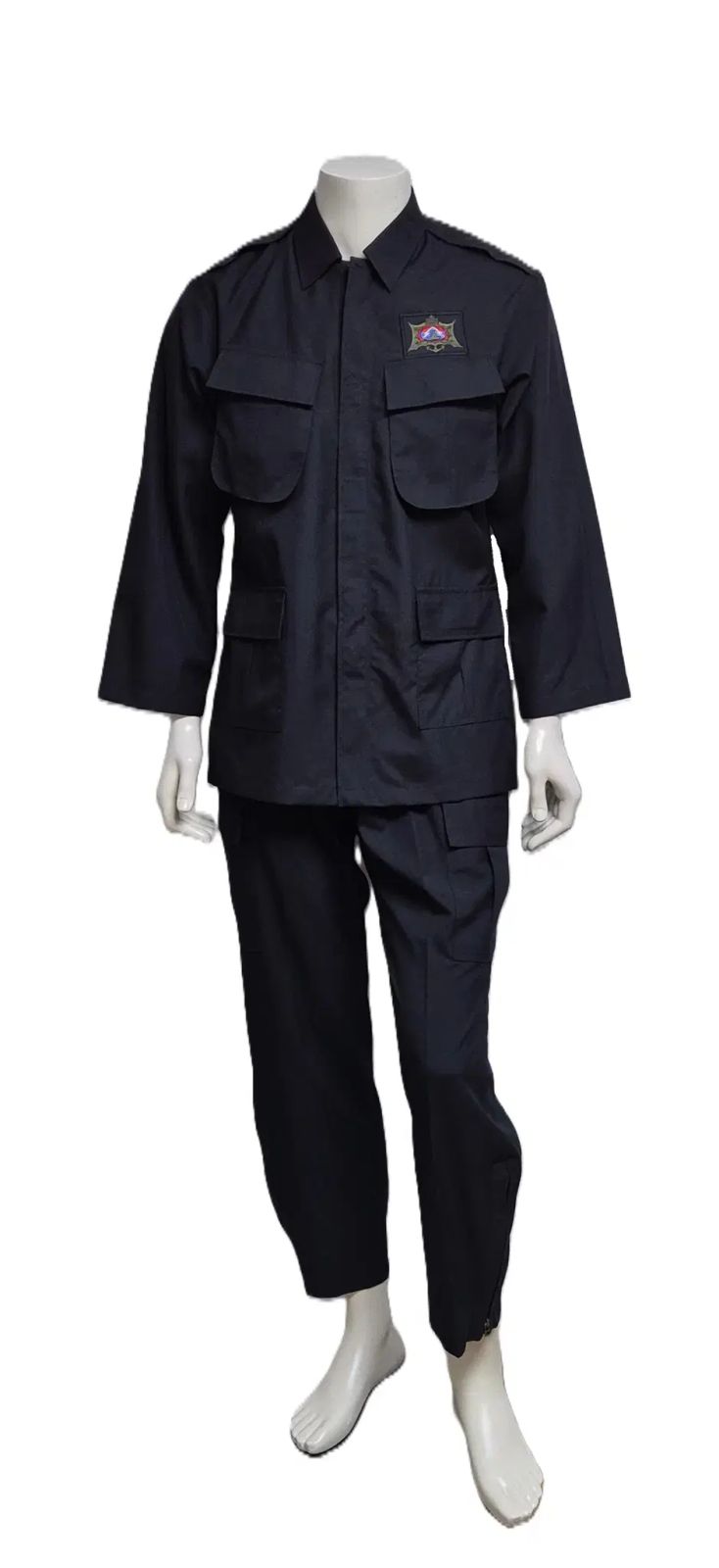 旧モデル 90年代 UDU 海上情報部 特注 黒服 軍服 セット M