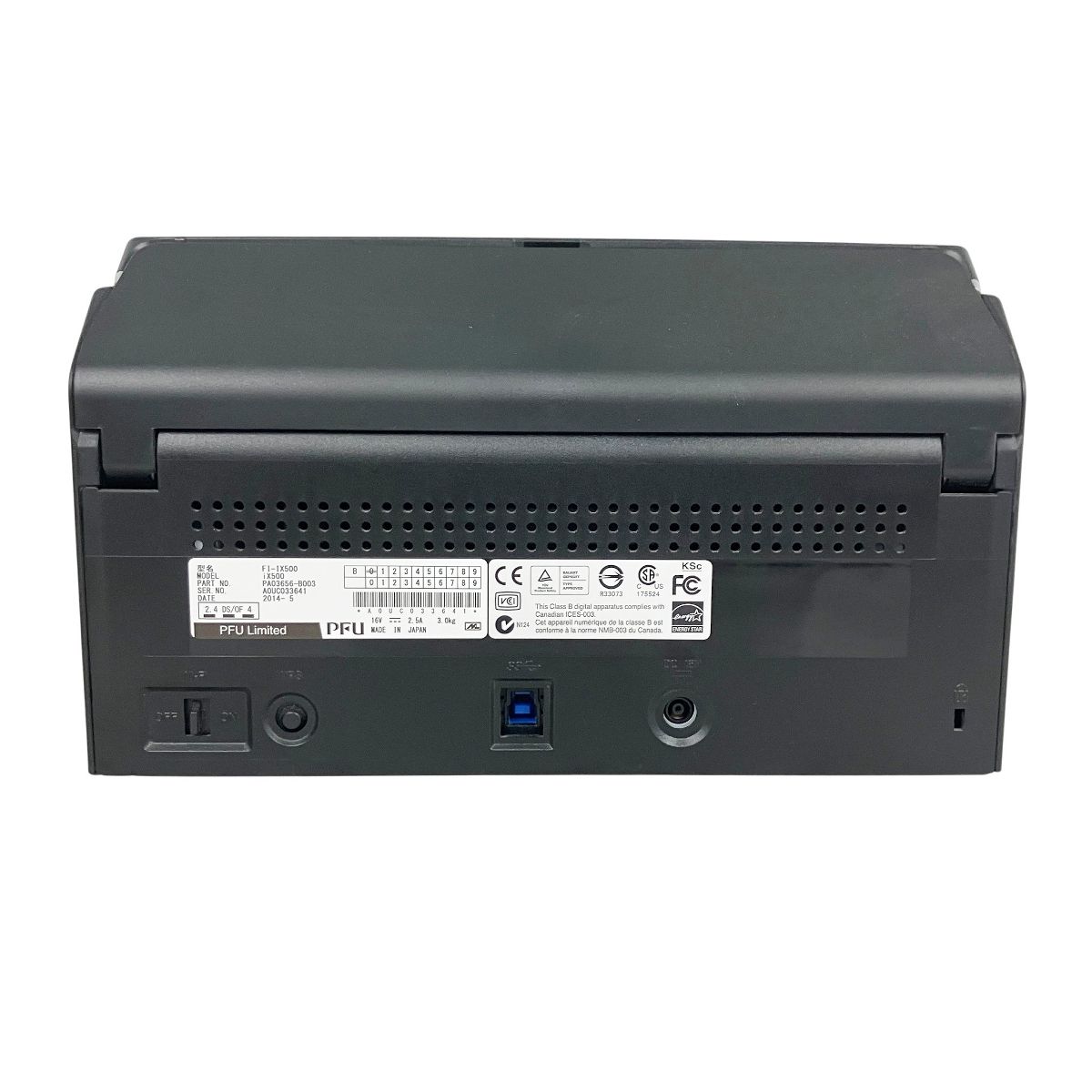 富士通 SCANSNAP FI-IX500 スキャナー スキャンスナップ A4 両面 家電