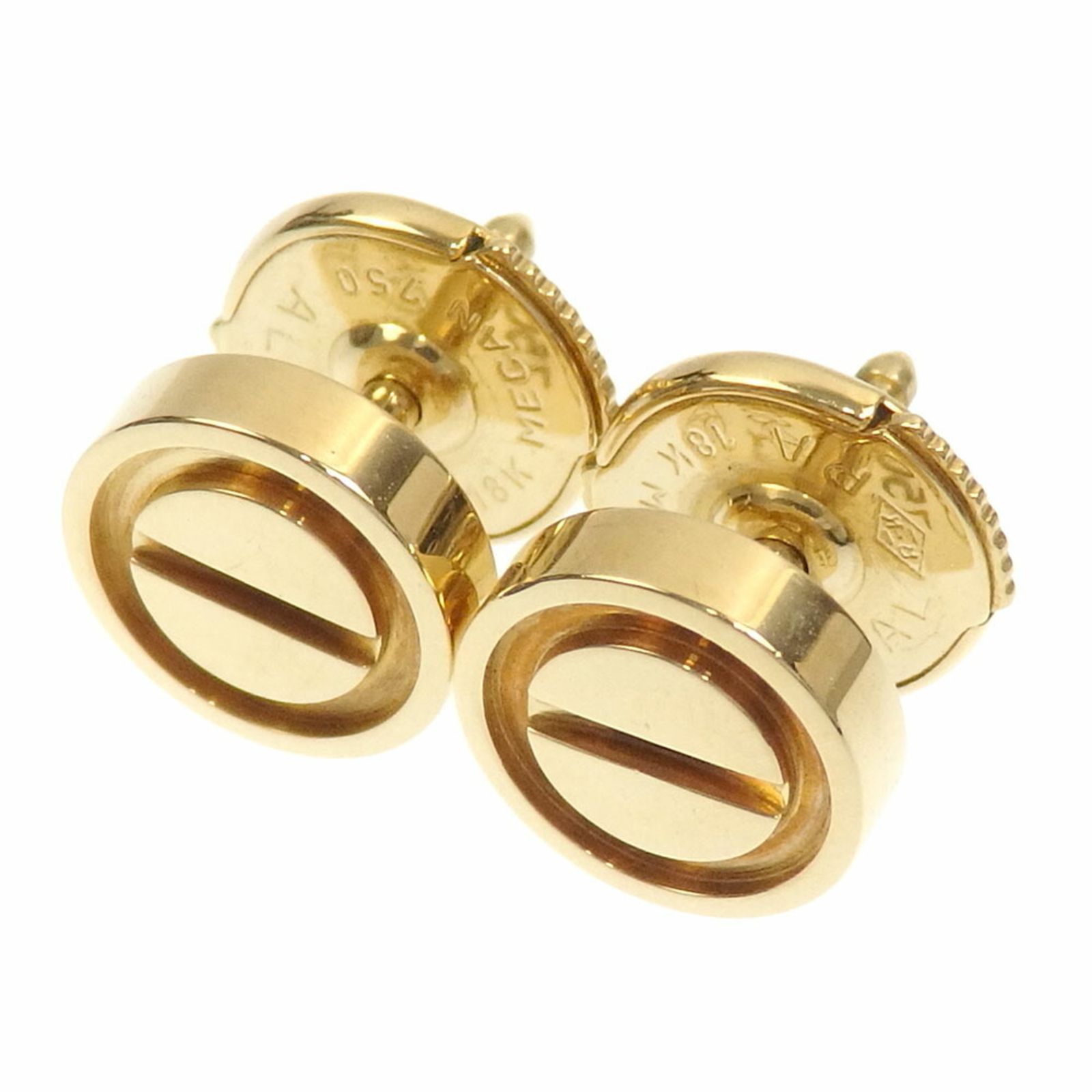 カルティエ Cartier ラブ ピアス 18 KYG 3 g 18金 イエローゴールド 750 レディース メンズ