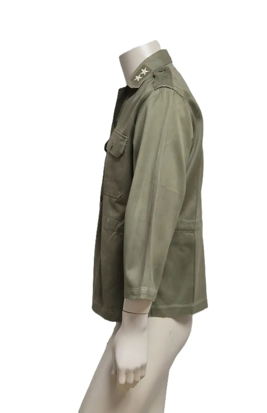 国軍 旧モデル 所長 民無地 手作り オーダーメイド 軍服 トップス L