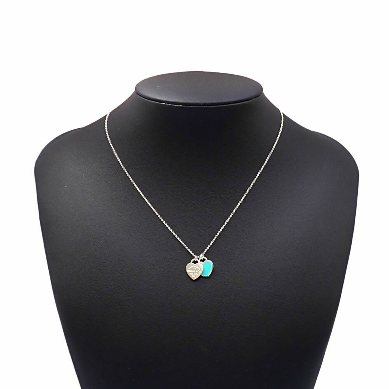 ティファニー(Tiffany) ティファニー ネックレス ダブル ハートタグ