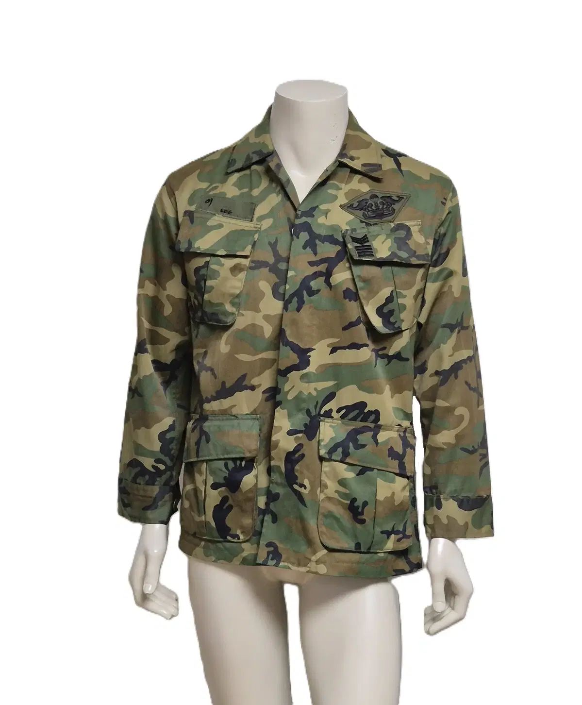 海軍 旧モデル UDT SEAL 上級軍曹 特殊服 海馬服 軍服 トップス L